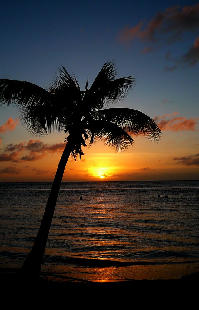 MARTINIQUE coucher de soleil sur la plage du Club Med "Les Boucaniers" 01 2011 by ¤¤¤ DanyFischer ¤¤¤