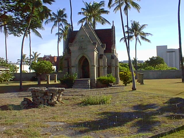 Royal mausoleum, Honolulu by Kevin J. Norman