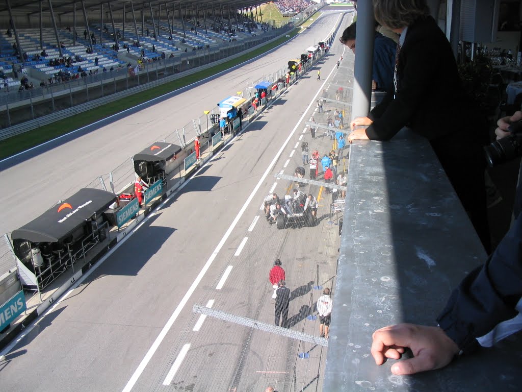 2003 A1-RING - The Pit Lane by TheHorn