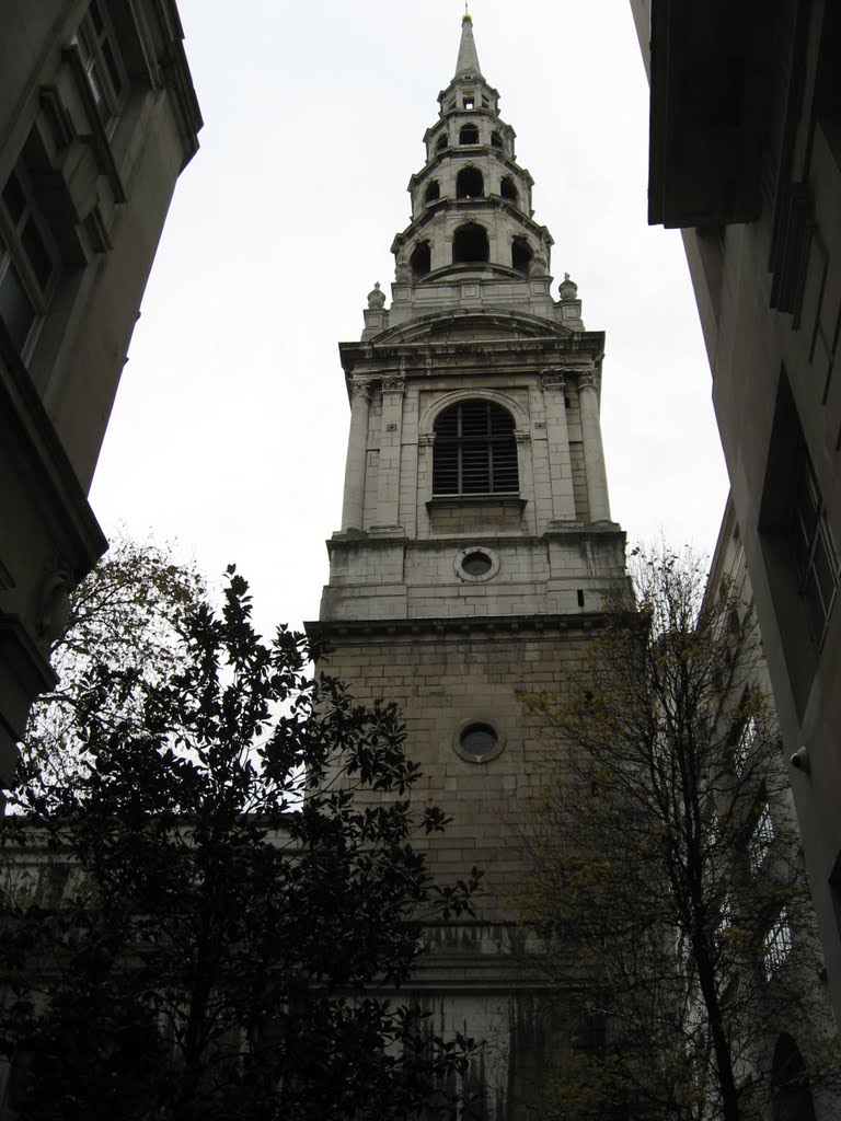 London - St Brides by MalteLauridsBrigge