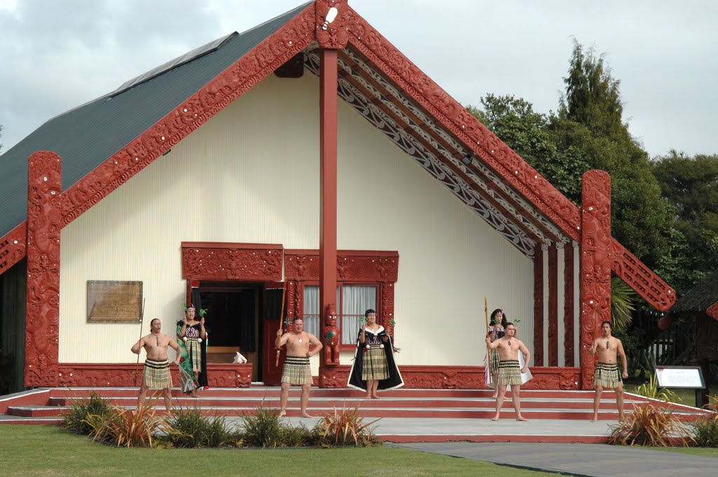 Whakarewarewa, Rotorua, New Zealand by Damon Tighe