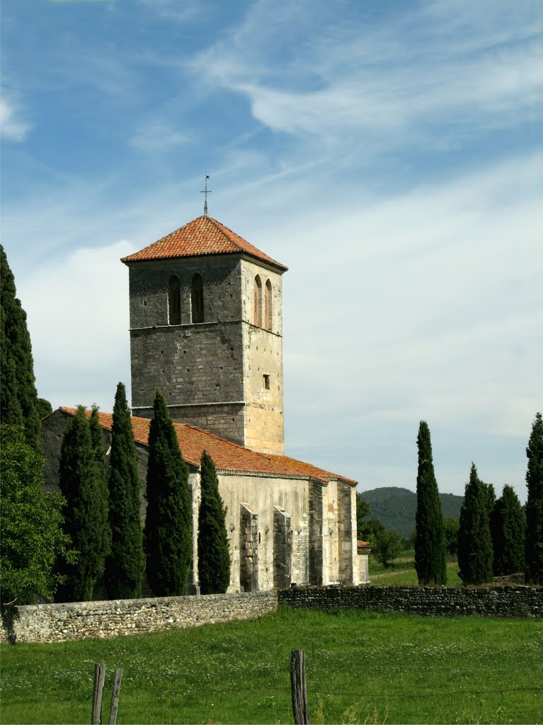 Basilique Saint-Just Valcabrère Midi-Pyrénées France by Bert Denies