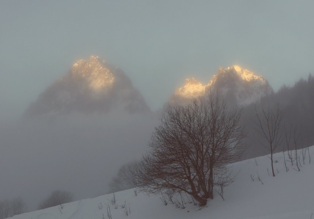 Voile sur les Aiguilles Rouges by zambetti salvatore