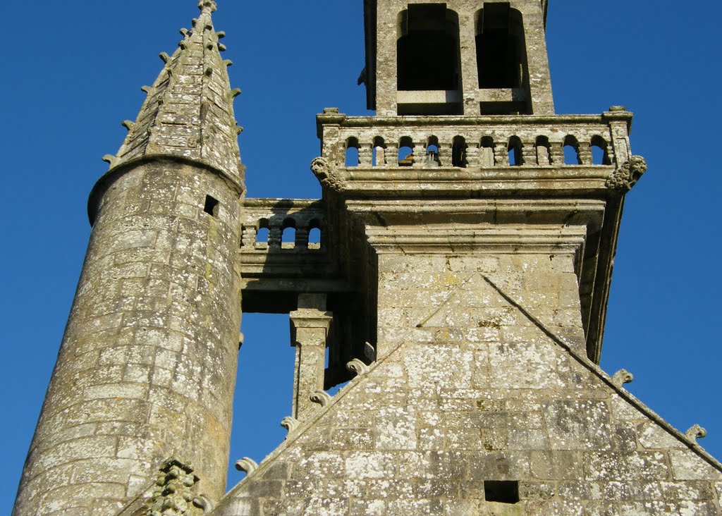 CLEDEN-POHER - clocher Eglise Notre-Dame de l'Assomption by Malcab