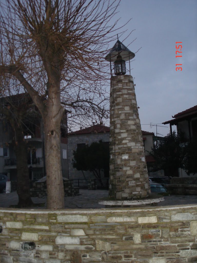 Beacon.a square dedicated to Litochoro's seamen by J.A ELWOOD