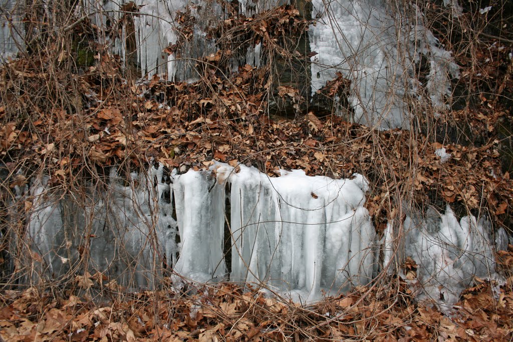 EARLY WINTER CONNECTICUT - MORRISON HILL ROAD by JC BOUILLON