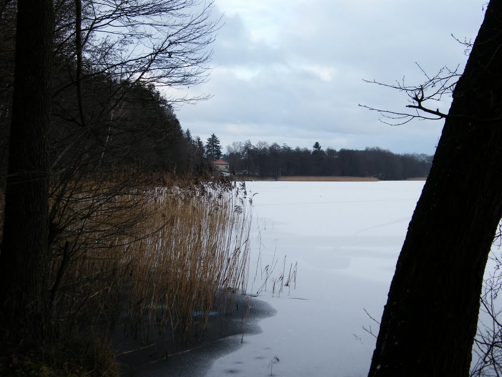 Lake Marchowskie, winter by amkid