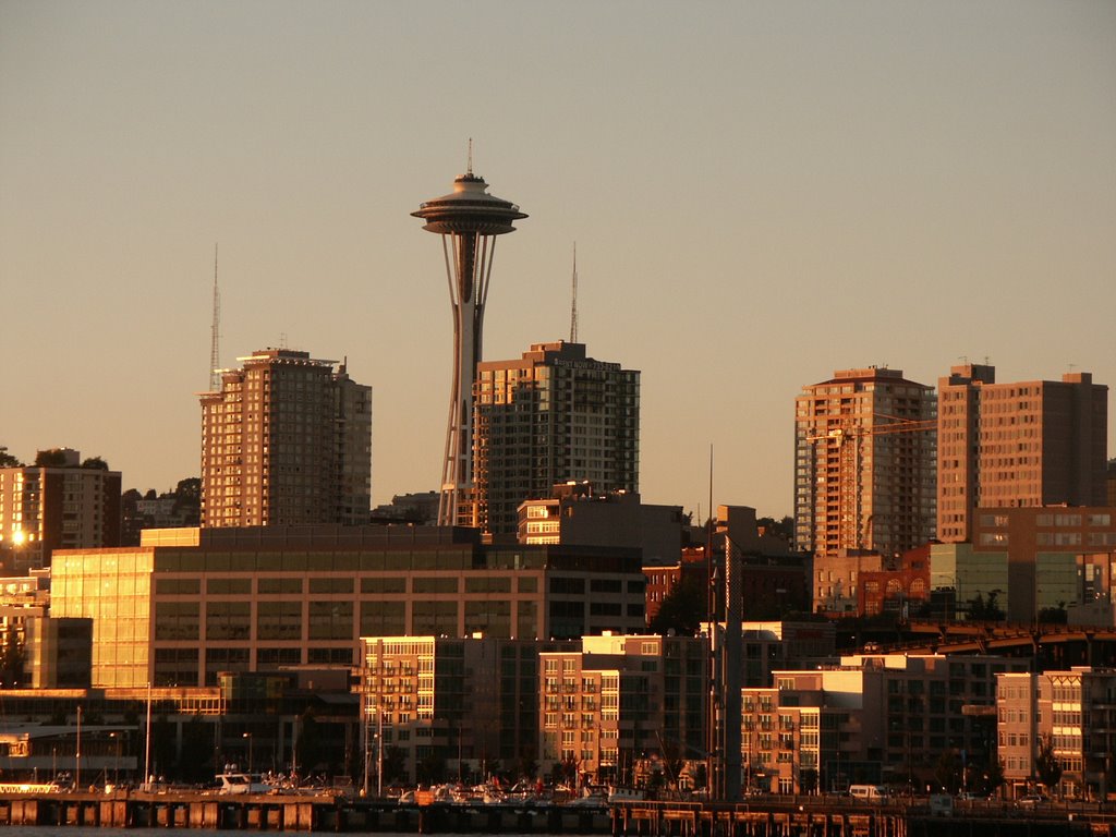 Seattle Space Needle by Jan Walldén