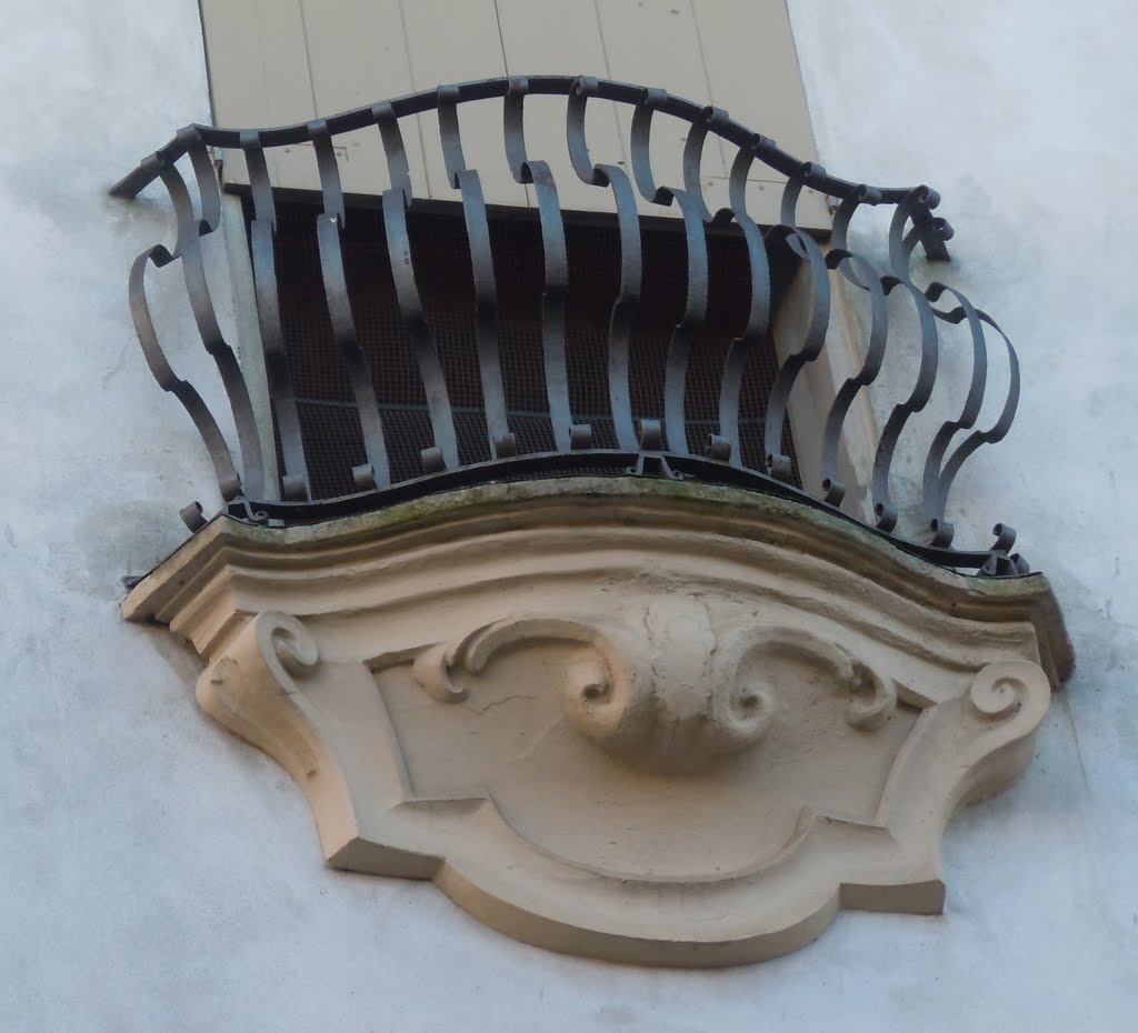 Gualtieri - balcone di via Vittorio Emanuele II by Oliviero Dallaglio