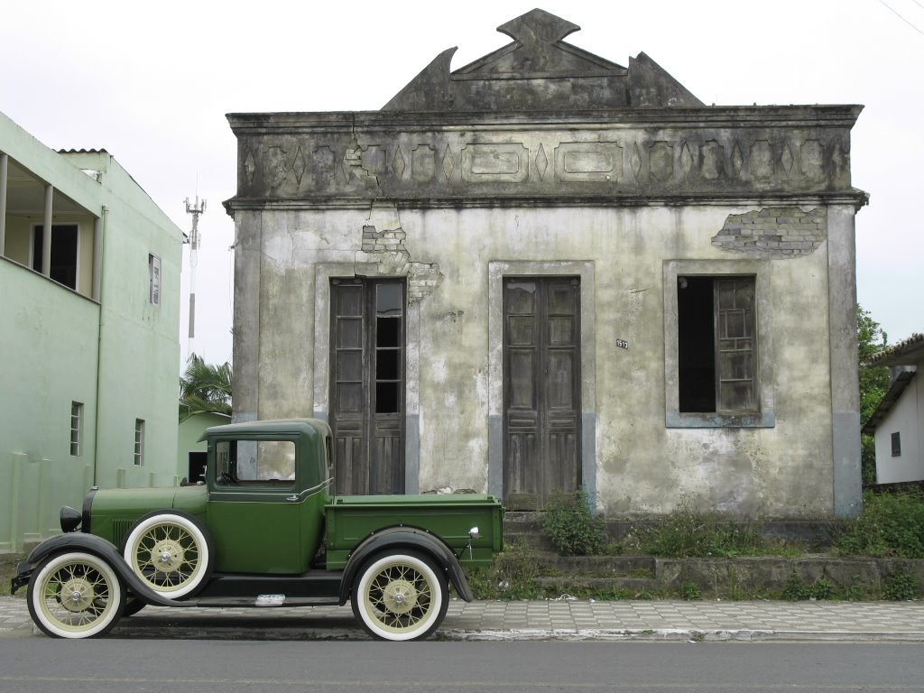 Pick-up 29 em homenagem a casa mais antiga de Turvo (década de 30), agora destruída.©JucaLodetti by JucaLodetti