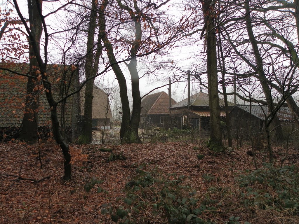 Zijkant boerderij Klein Valkeneng , (ca. 1753) by Mart61