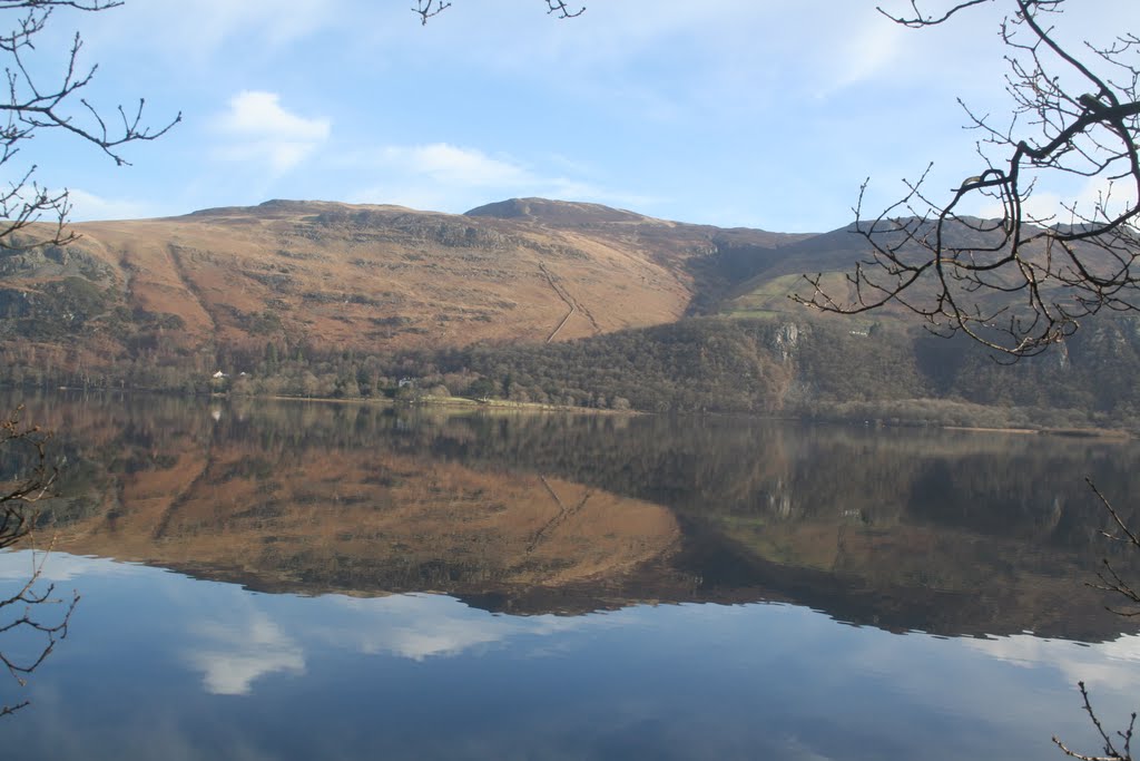 Bleaberryfell between High and Low Brandlehow by Mark Cantle