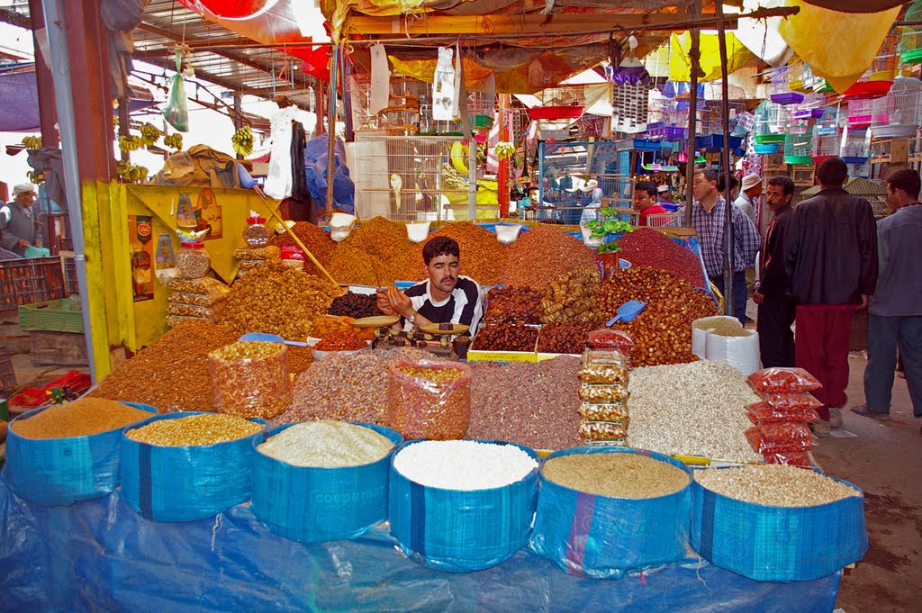 Nüsse Im Souk Elhed Agadir by Juergen Herzog