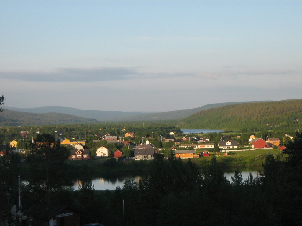 Karasjok (kárášjohka) seen from karasjok camping by matkustava_kissa