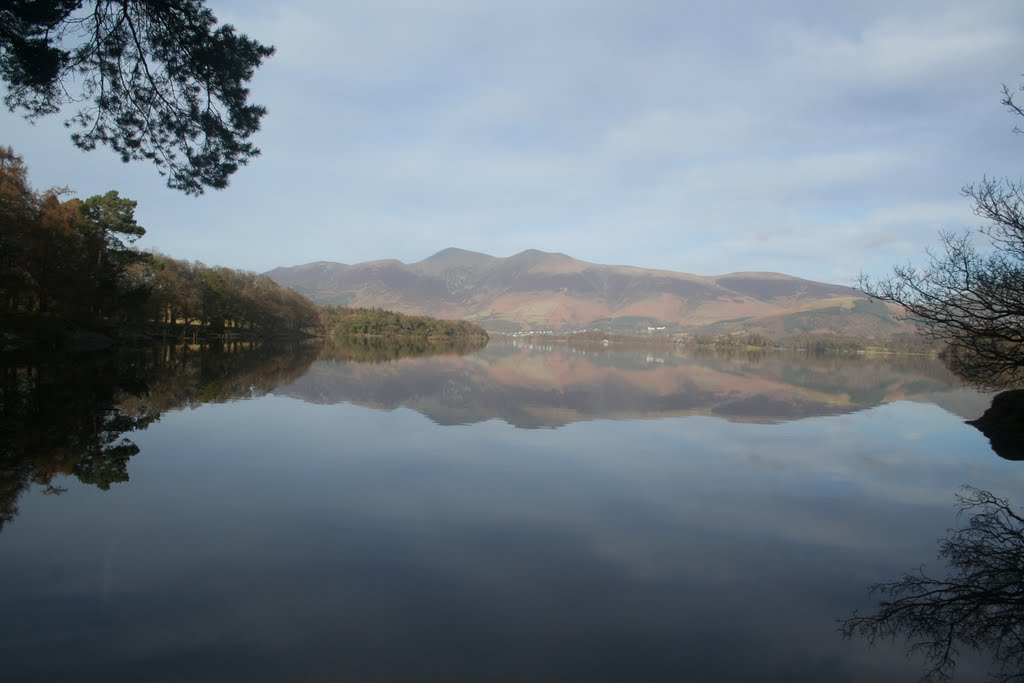 Skiddaw and Derwentwater by Mark Cantle