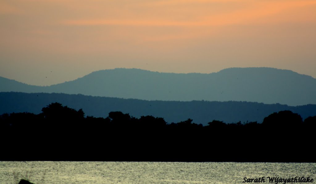 Sky after sun set Parakramasamudraya - Polonnaruwa. by Sarath.Wijayathilaka