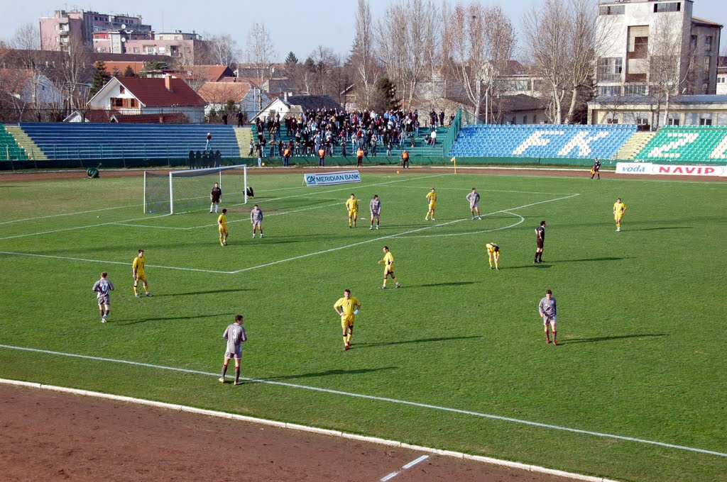 Zemunski Gradski Stadion by Teča sa Dunava