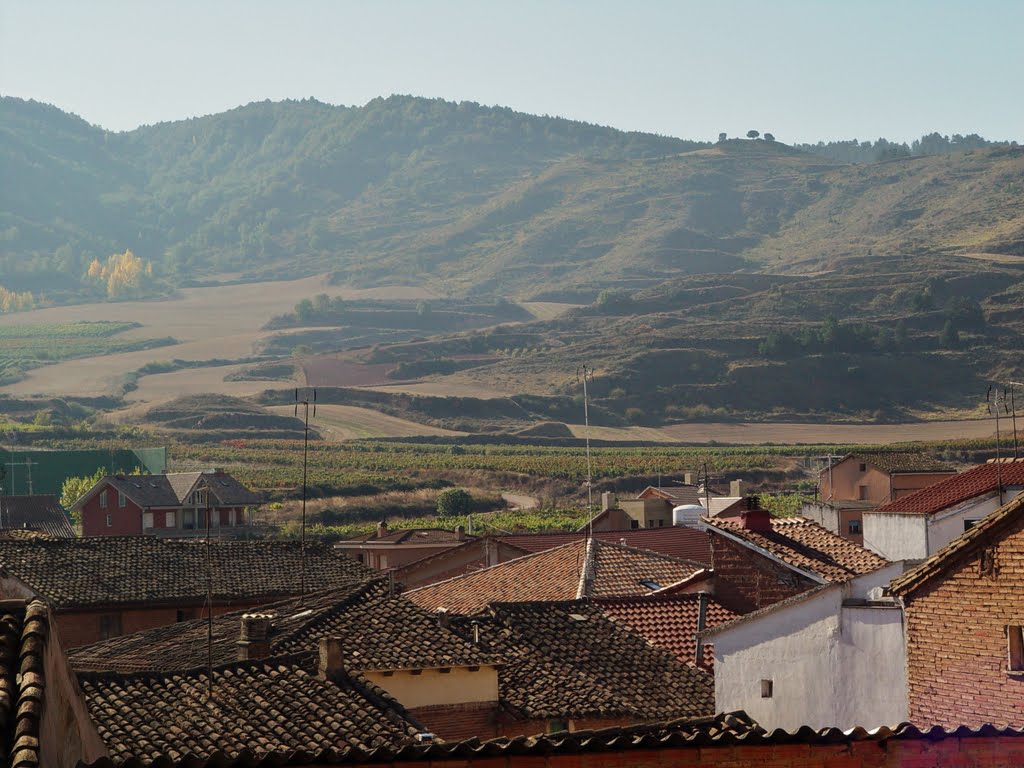 Tejados y paisaje by Pacasapena