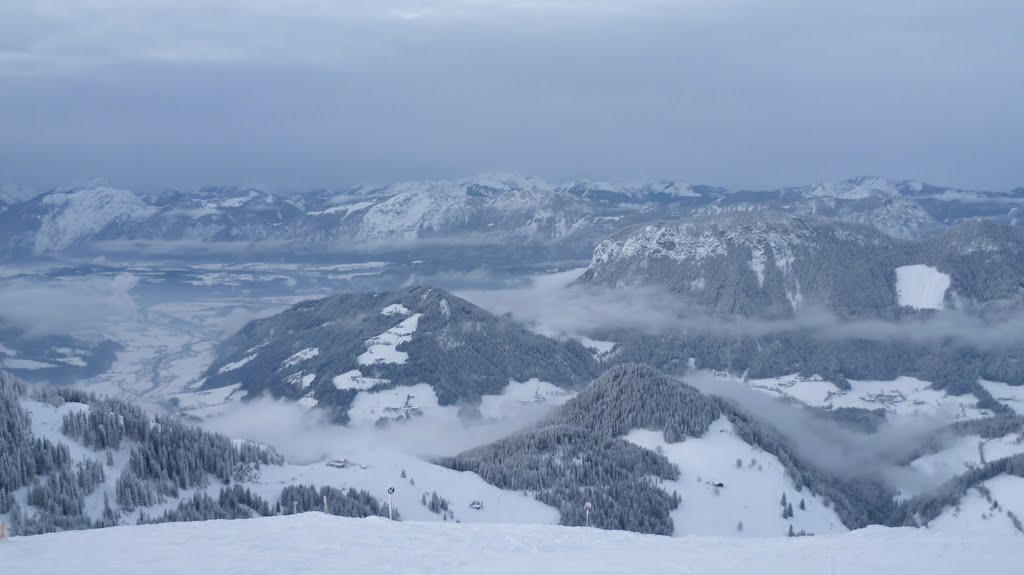 View from the Mountain Hohe Salve by THJH