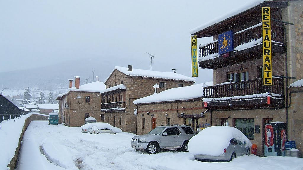 Nevada en Vinuesa (Soria) 1 by Ammm