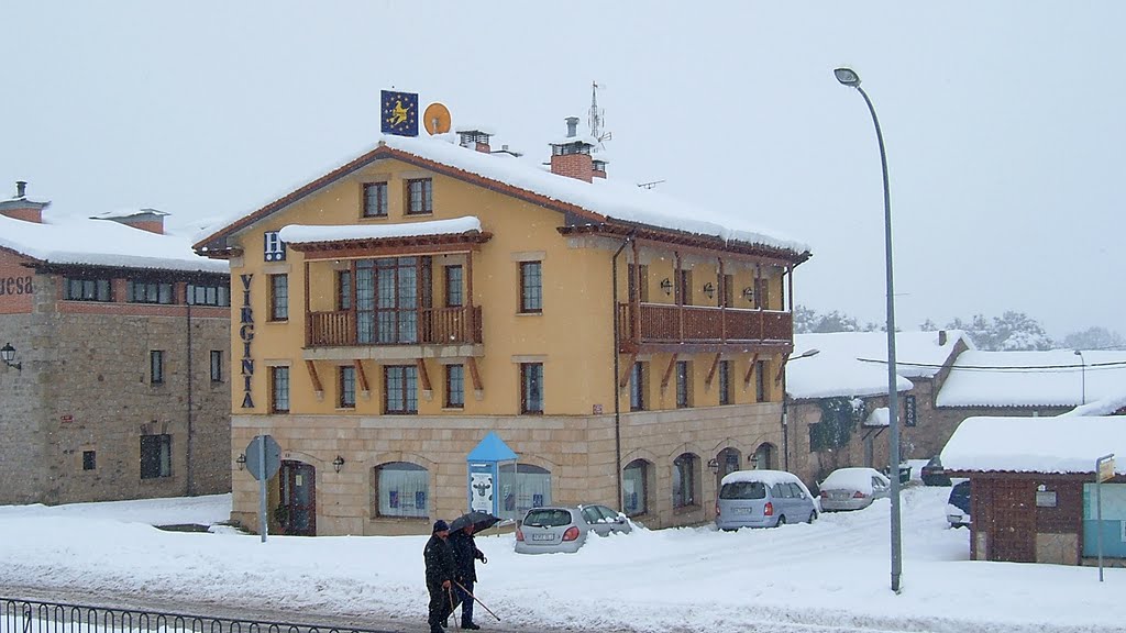 Nevada en Vinuesa (Soria) 2 by Ammm