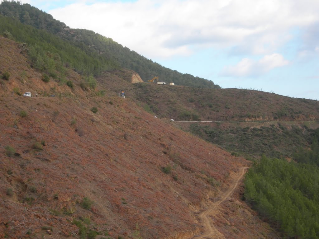 Tenzile Radar arası yol yapımı by sarı33