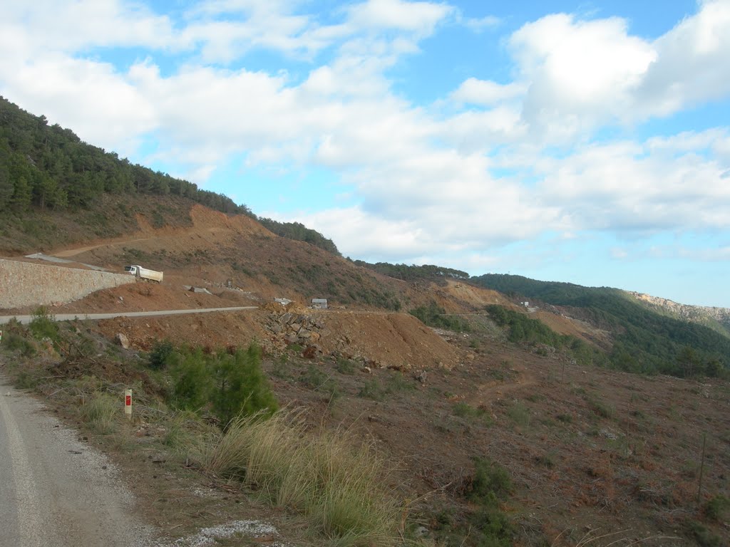 Tenzile Radar arası yol yapımı by sarı33