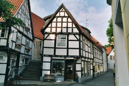 Tecklenburg, Fachwerkhäuser in der Altstadt by Rutengänger Becker