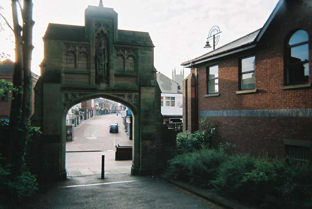 St Mary's Walk, Chorley, Lancashire by Stephen Lenehan