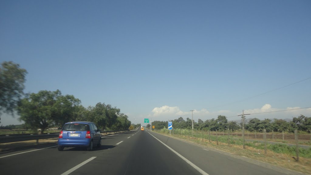 Autopista del Sol. Talagante Santiago by Ignacio Paredes