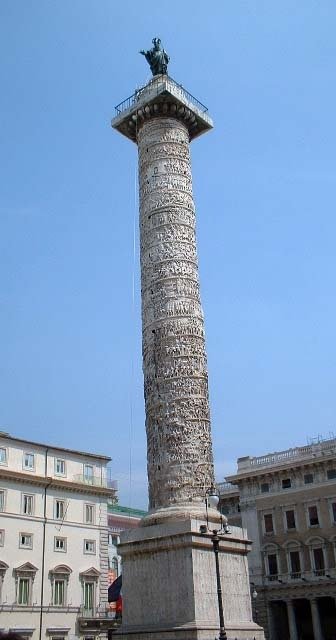 Roma - Colonna Di Marco Aurelio by Tancredi Scoditti