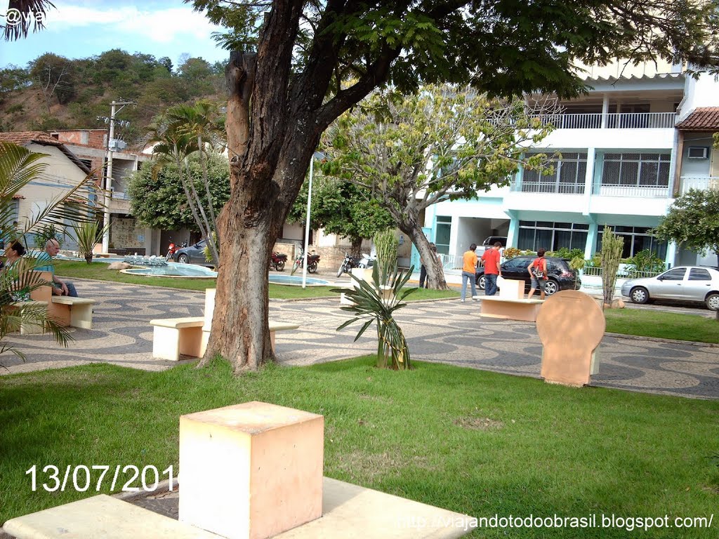 Itaocara - Praça Coronel Guimarães by Sergio Falcetti