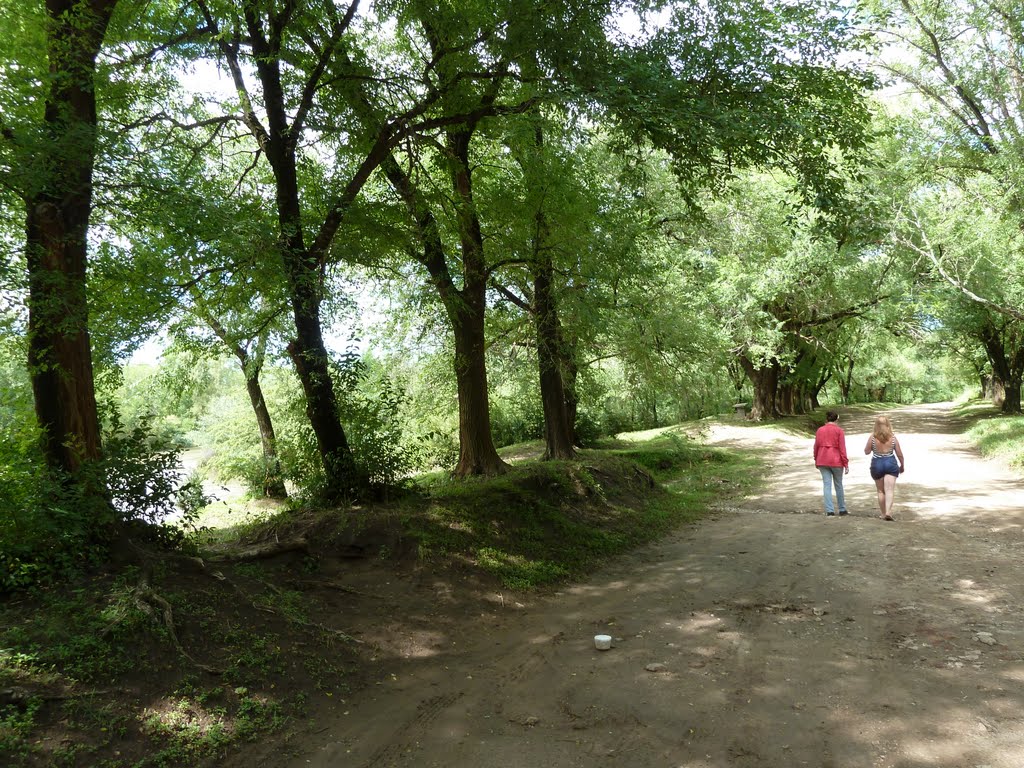 Costeando el rio en los reartes by javipirata