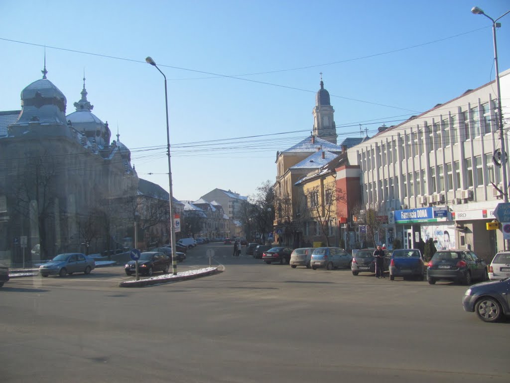 Oradea vazut din tramvai-28 Ian 2011 by Popescu Vicentiu