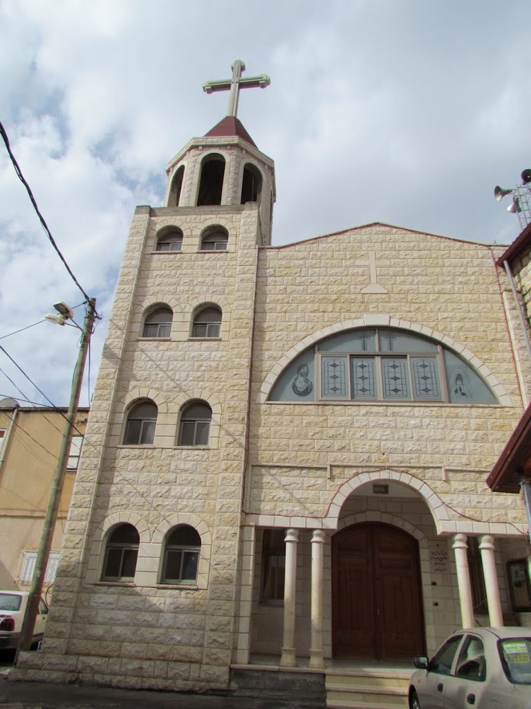 1067 Deir Hanna Church, Israel by Kobi Zilberstein