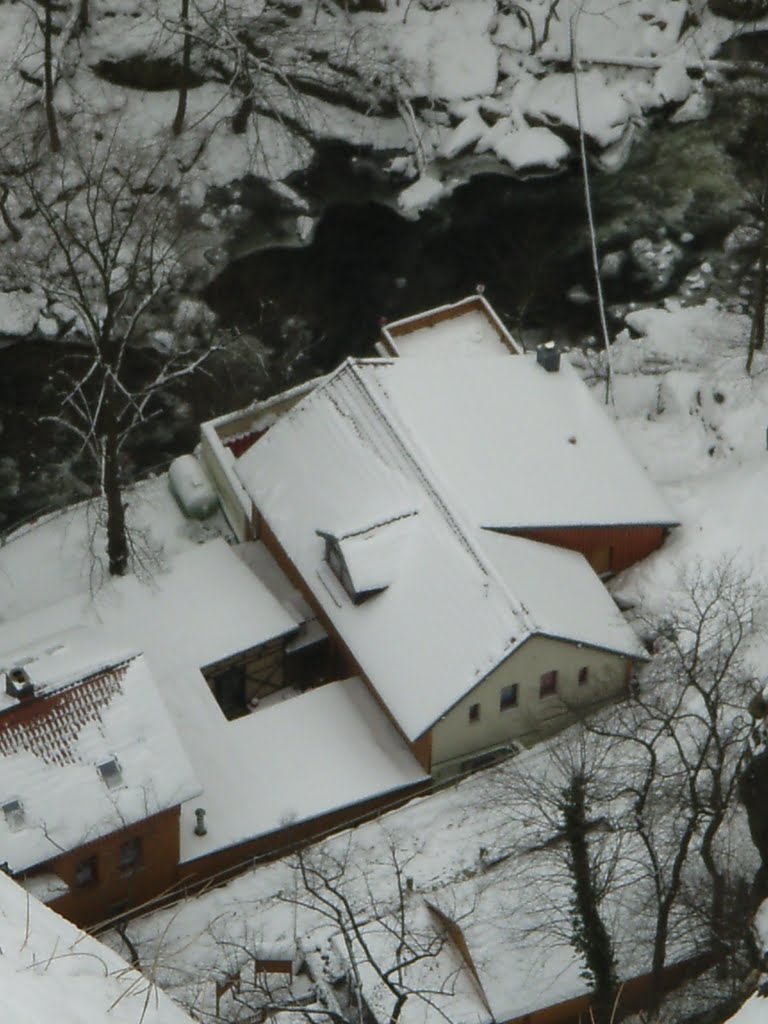 Hirschgrund im Winter by bergkristall Harz