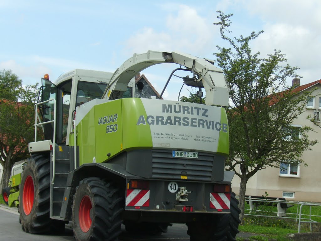 Häcksler Claas Jaguar 850 by Felix Bayer