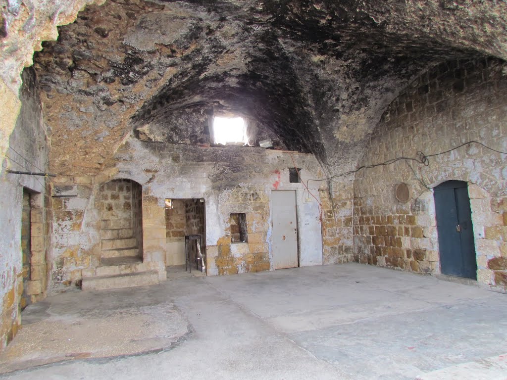 1105 The remains of el-Omar's castle And the mosque in Deir Hanna, Israel by Kobi Zilberstein