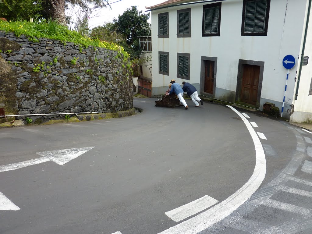 Schlittenfahren auf Madeira by Kochfrank