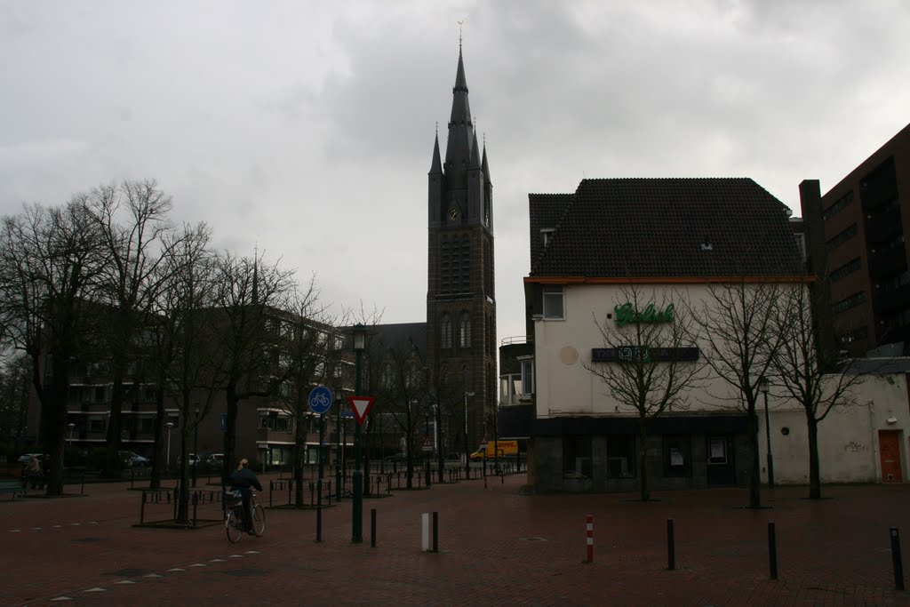 Groest en St Vitustoren, Hilversum. by Carl030nl