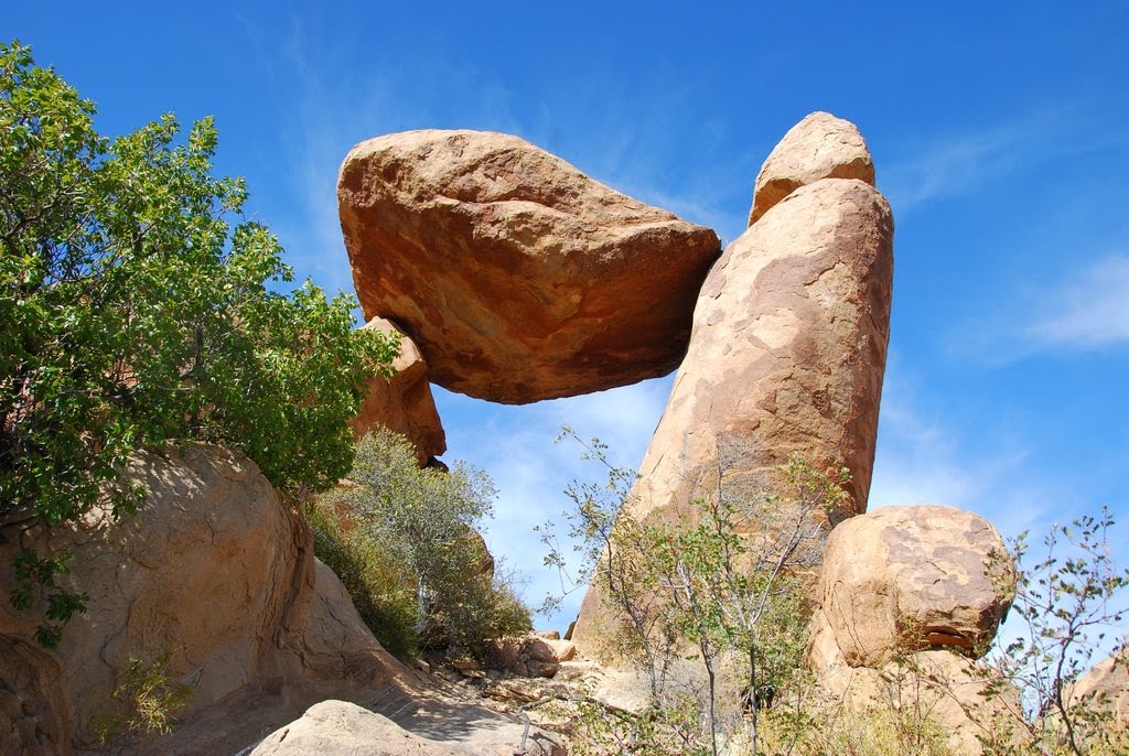 Balanced Rock (Grapevine hill) also known as Window rock I think by michelfarhi