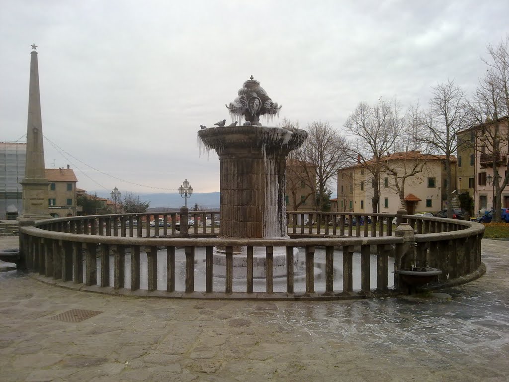 Piazza Garibaldi "La fontana gelata" by lucadu1964