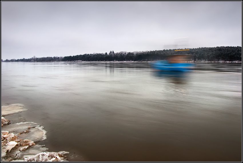 Świbno, ujście Wisły by kariola