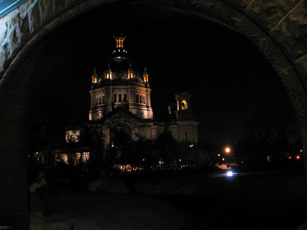 St. Paul Cathedral from JJ Hill House entrance by Erin2010