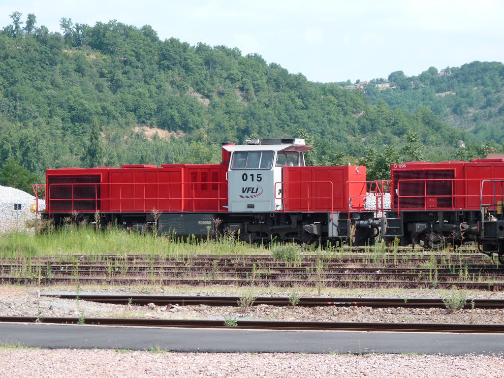 Gare de Capdenac VFLI - 2010/08 by hbtrain