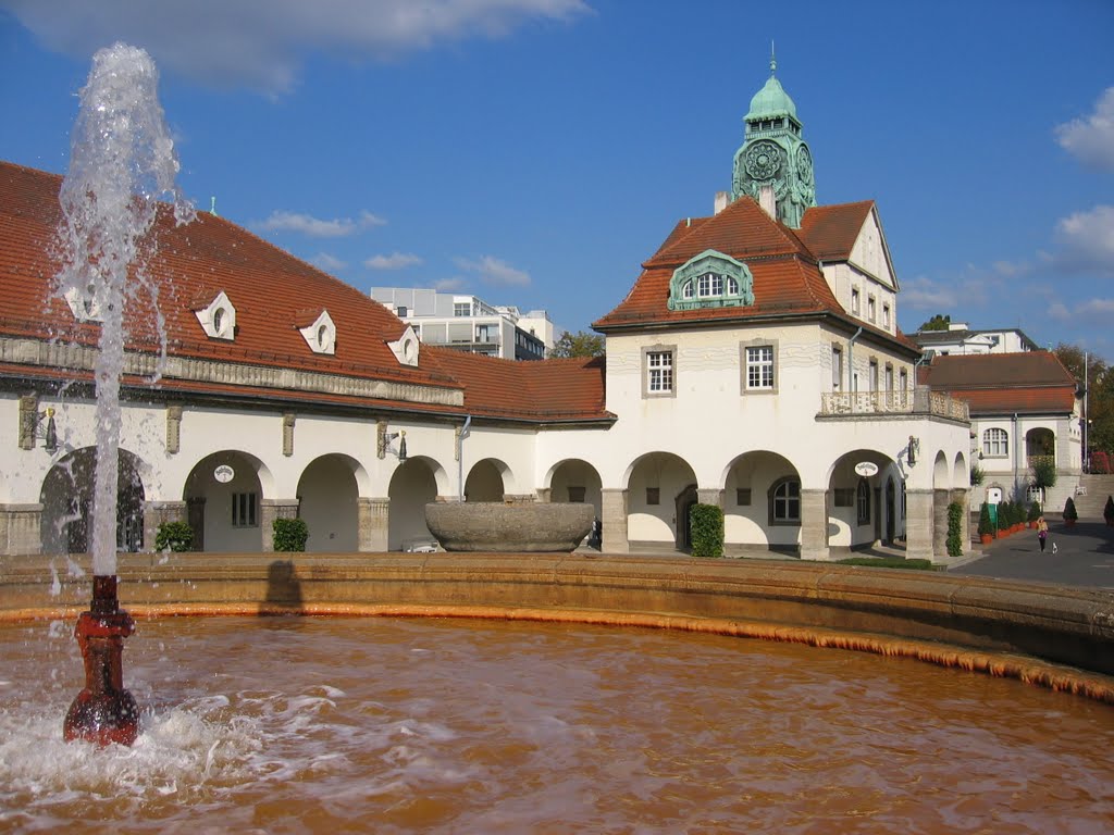 Sprudelhof, Bad Nauheim by Willi Frerich