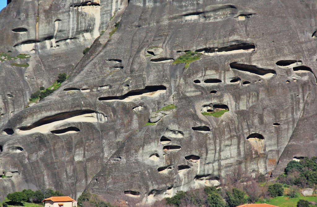 Caves in the rock! (Meteora) by Photo-GR