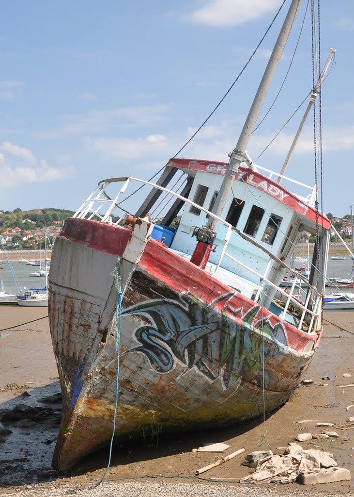 The Grey Lady,Conwy by Bob Hague