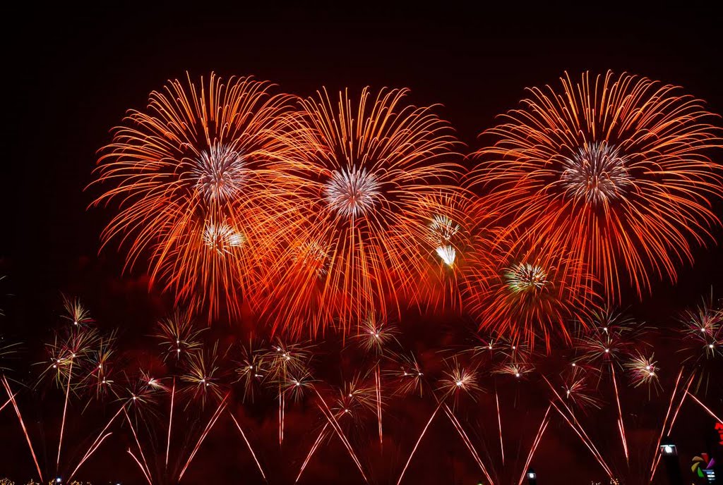 2011 Dalian fireworks by mississippu