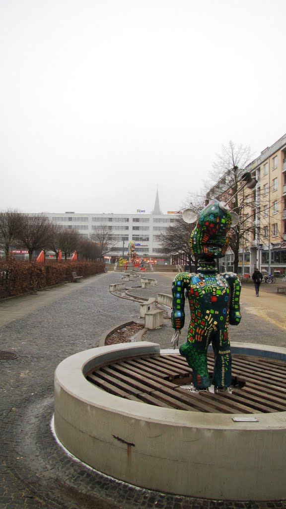 Oberkirchplatz Brunnen by S. Postema